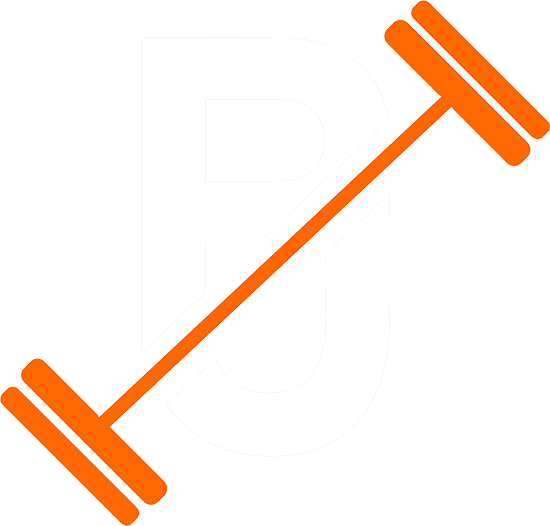PJ TRAINS - Personal Training white icon